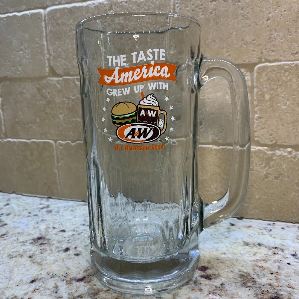 A&W Glass Mug NWOT